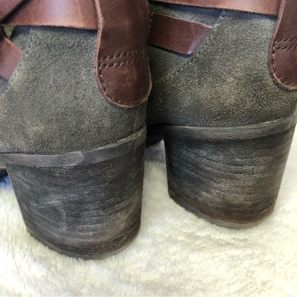Sam Edelman Hannah Suede Ankle Booties Size 7.5 - Picture 9 of 15
